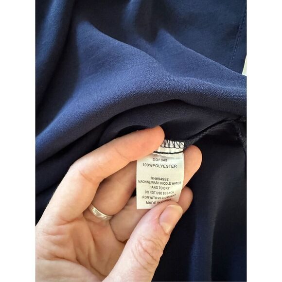 NWT PATRIZIA LUCA Colorblock Blouse Size L/XL - Picture 10 of 11